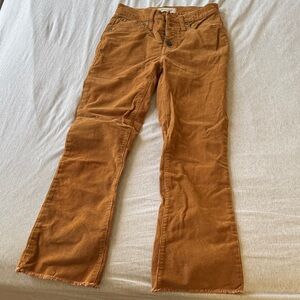 Madewell Women's Brown Flare Jeans